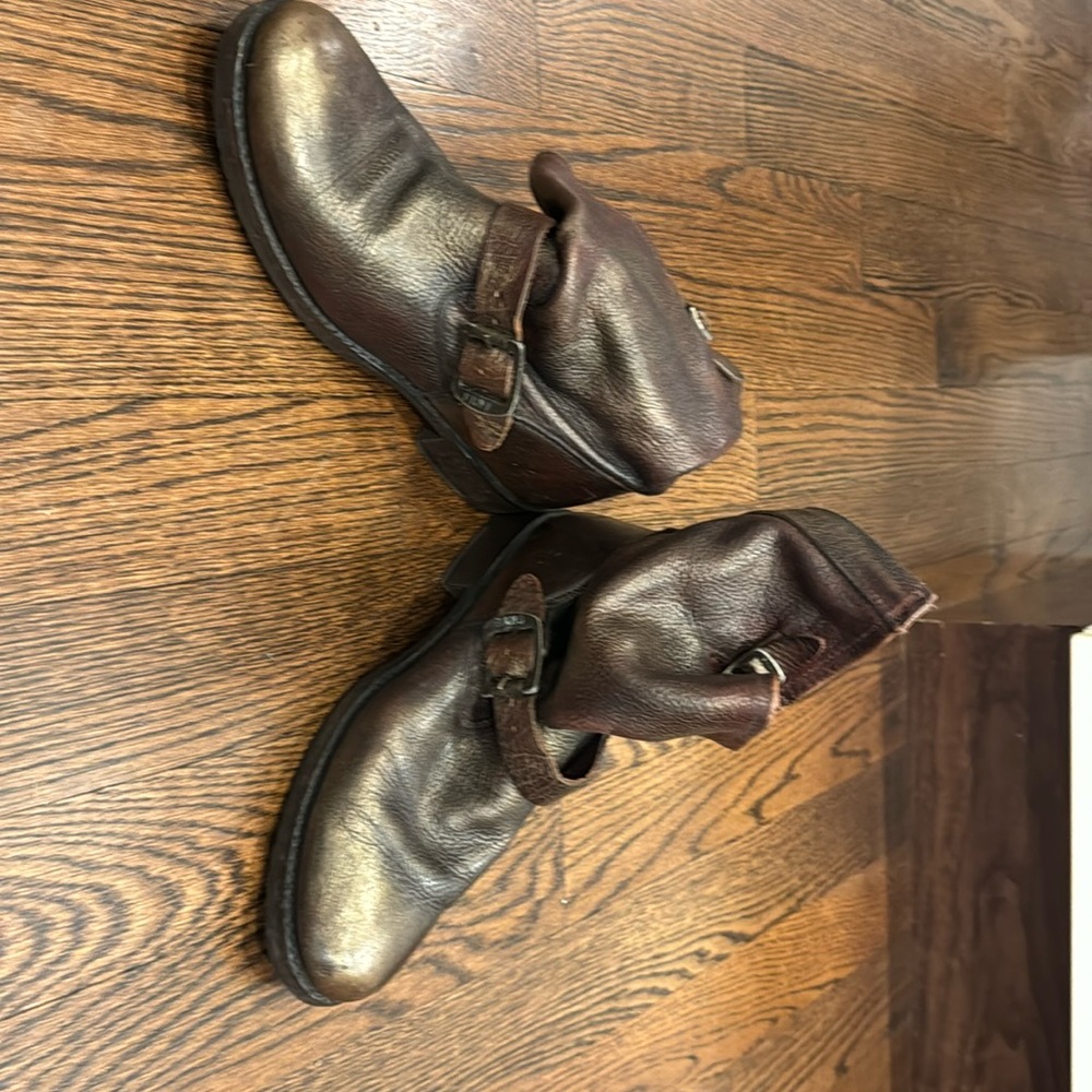 Women’s Bronze Frye Booties